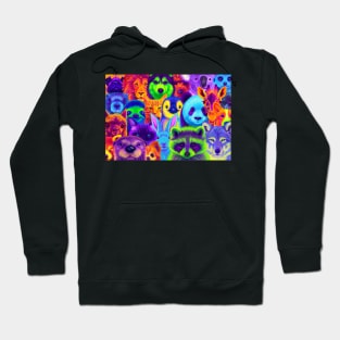 Neon Animals Hoodie